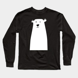 Cute Polar Bear Long Sleeve T-Shirt